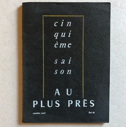 Henri chopin cinquième - —,