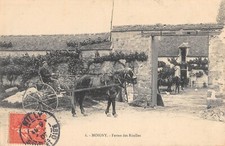 CPA 91 MOIGNY / FERME DES RUELLES / ATTELAGE / MACHINE AGRICOLE