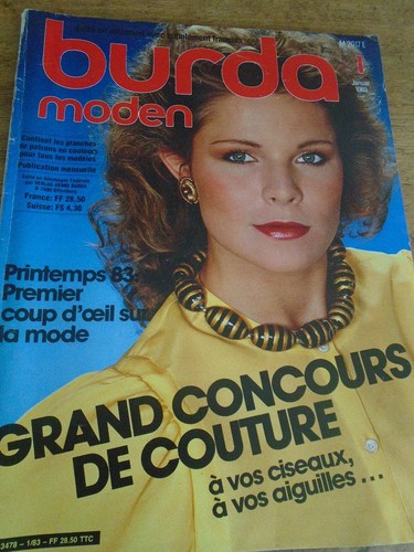 Rare magazine burda moden - burda,