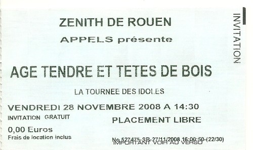Rare ticket concert - /,