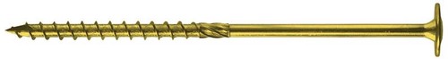 Vis bois avec collerette - vis,