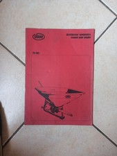 Livret Piece Distributeur Vicon Ps402