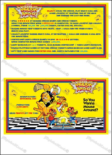 Bally mousin around - bally, 1989