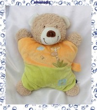 Doudou Ours Beige Semi Plat