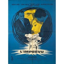 L'IMPREVU Affiche de film  -