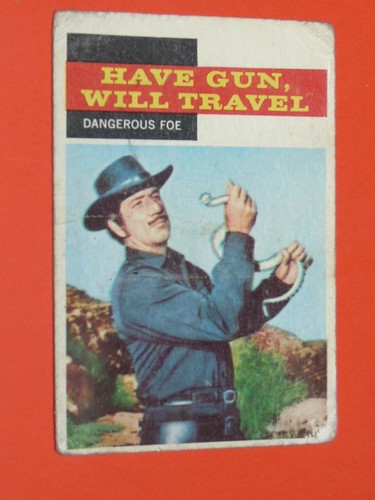 Gum card 1959 western - gum,