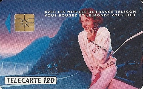 Telecarte france telecom - france, 120
