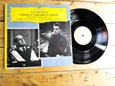 TCHAIKOWSKY CONCERTO KARAJAN LP 33T VINYLE EX COVER EX DEUTSCHE GRAMMOPHON 1962