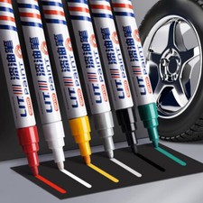 1X Voiture Peinture Stylo Étanche Pneu De Roue De Roue Huileuse Marque Mark /