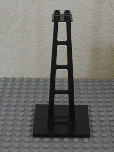 Lego black support 6x6x10 - support,