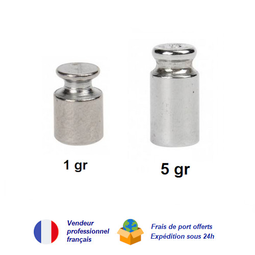 Poids calibration pour - de,