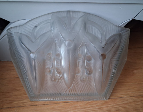Noverdy vasque verre art déco - verre,