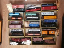 USA LOT DE 28 WAGONS COMPAGNIES DIVERSES NEUF ET OCCASION  ATHEARN Lot N°6