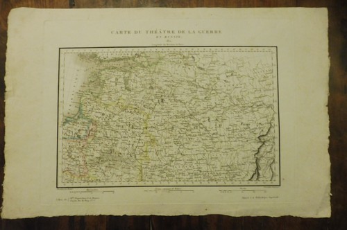 Carte ancienne russie - russie, theatre