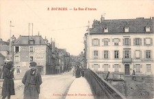 CPA 18 BOURGES / LA RUE D'AURON
