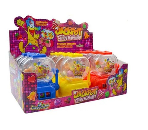 Jackpot candy machine - candy,