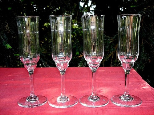 Baccarat capri tall fluted - 4,