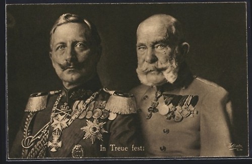 Carte postale empereur