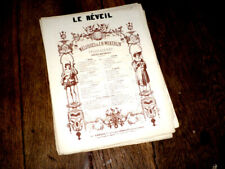 le réveil tyrolienne partition chant piano 1865 Wekerlin