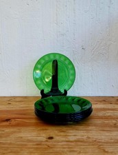 Lot de 6 assiettes à desserts vertes Arcoroc