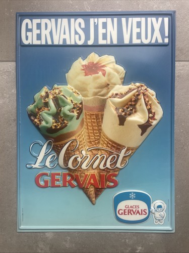 Glace cornet gervais - glace, le