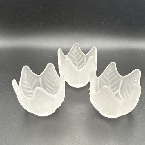 Partylite frosted lotus - frosted,