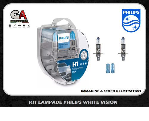 Philips vision blanche - h1,