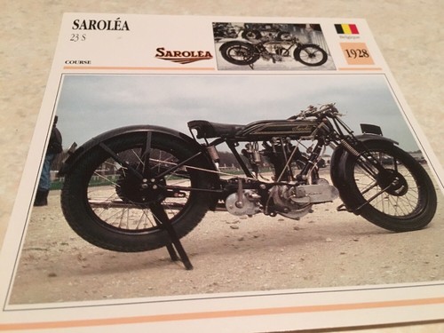 Carte moto saroléa 500 - carte,