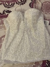 soutien gorge bustier blanc