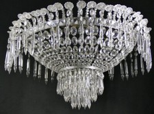 65 cm, large crystal ceiling