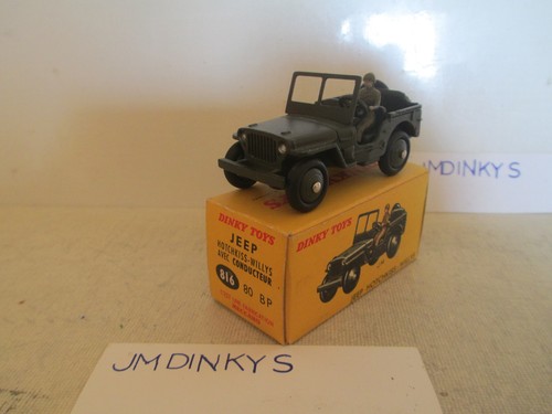 Dinky toys 80bp 816 jeep - toys,