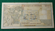 Billet Algérie - 50 NOUVEAUX