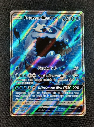Carte pokémon froussardine - carte,