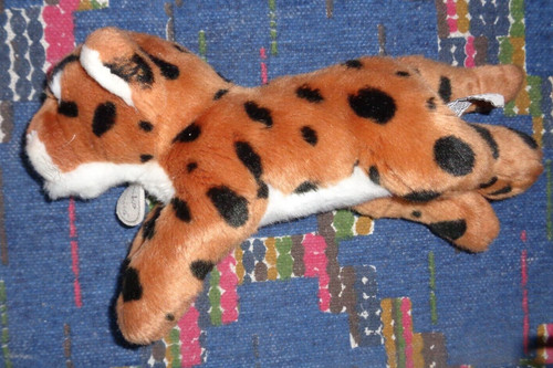 Doudou peluche leopard - doudou,