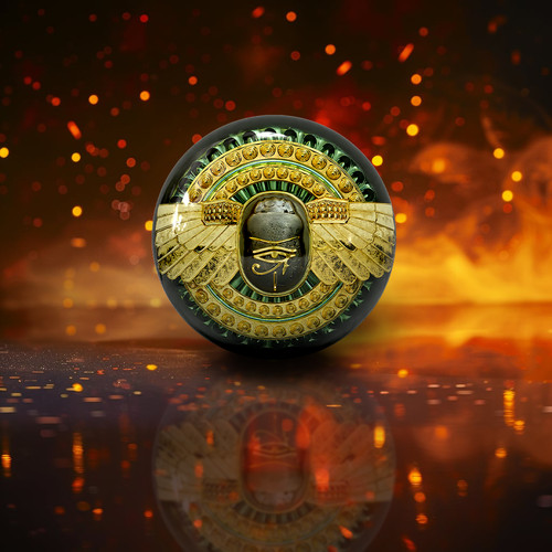 Bowling ball pharaoh boule - bowling, pharaoh's