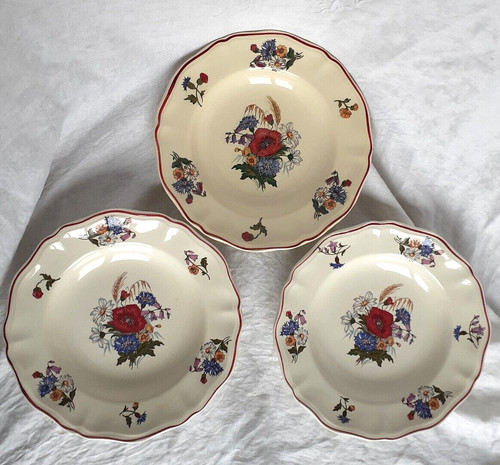 Assiettes creuses anciennes - assiettes,