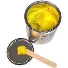 Encre Plastisol Jaune Vif 1Kg pour Sérigraphie Textile sur Tissus Naturels