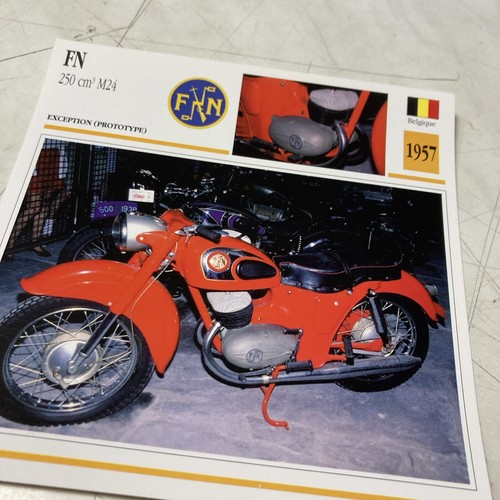 250 m24 1957carte moto - fn,