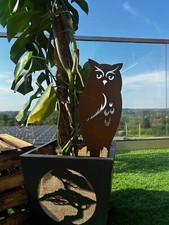 Fiche de jardin chouette mât