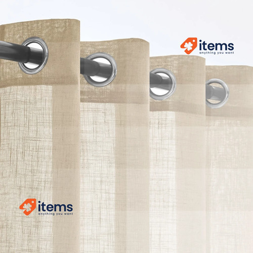 Rideaux lin transparens - en,