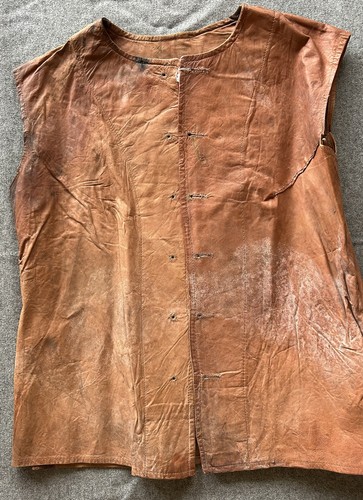 Leather jerkins gilet cuir - leather,