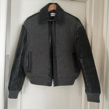 blouson en cuir agneau et