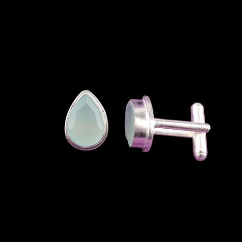 Boutons manchette argent - de,