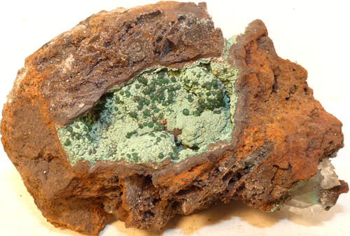 Conichalcite calcite ojuela - conichalcite,