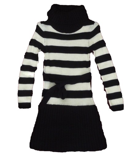 Robes fille monopatin - fille, rayures