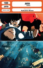 Fiche Cinéma - KATSUHIRO OTOMO - AKIRA - 1988*