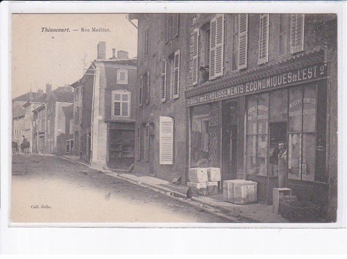 Thiaucourt rue mathiot - rue,