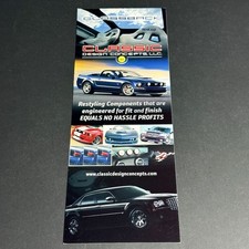 FORD MUSTANG CLASSIC DESIGN CONCEPTS SEMA / 2p flyer / US