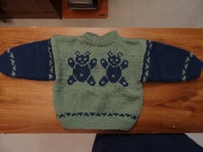 Pull gris et bleu marine neuf