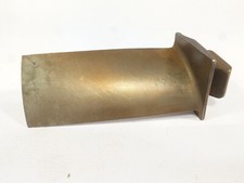 one 80mm Titanium Engine fan Blade Turbine Aviation air plane Desk Model 